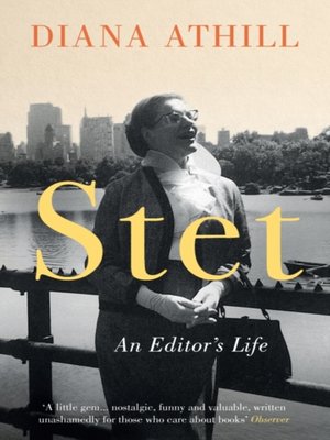 cover image of Stet